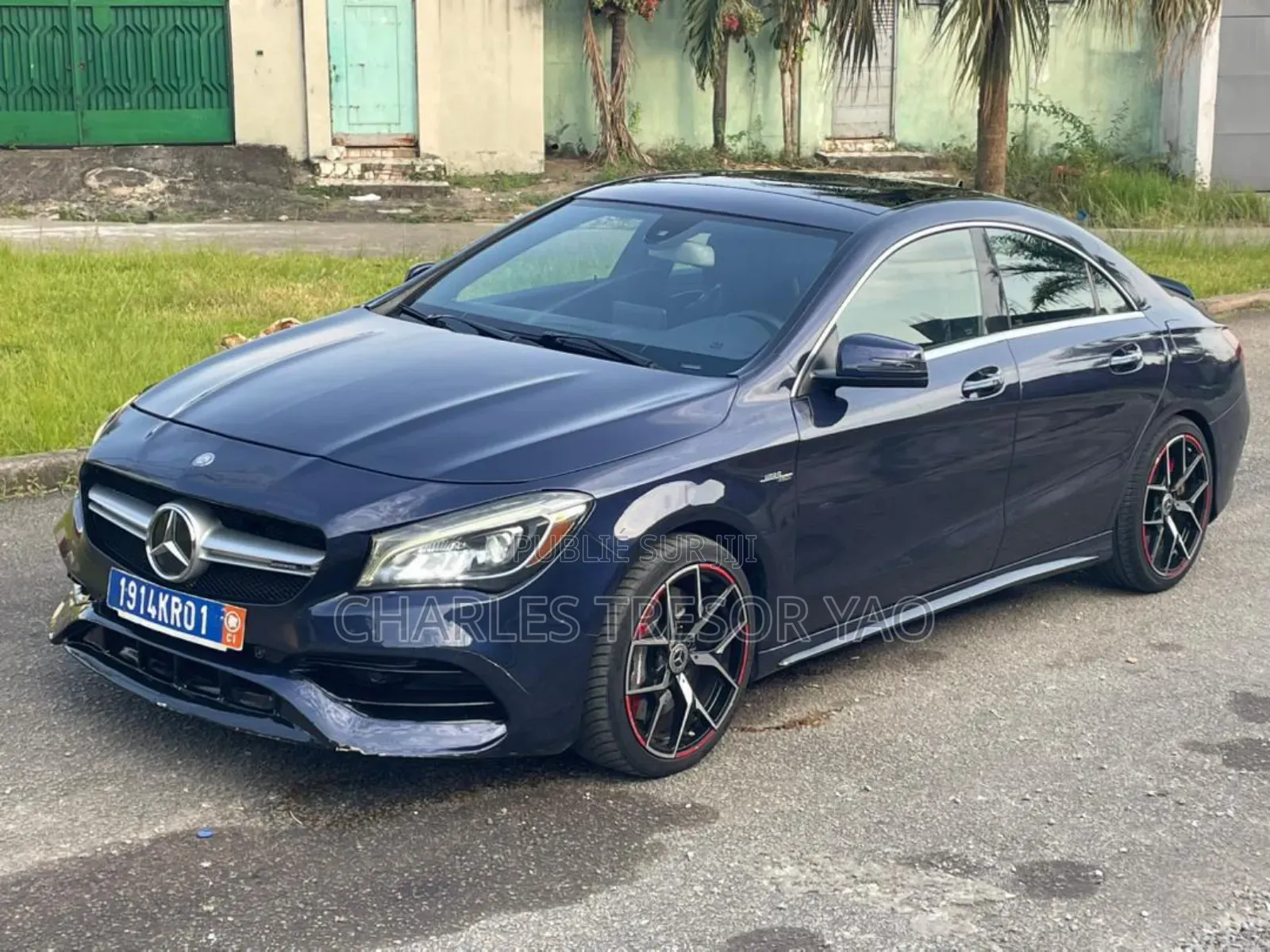 Mercedes-Benz CLA-Class AMG CLA 45 4MATIC Sedan 2017 Bleu