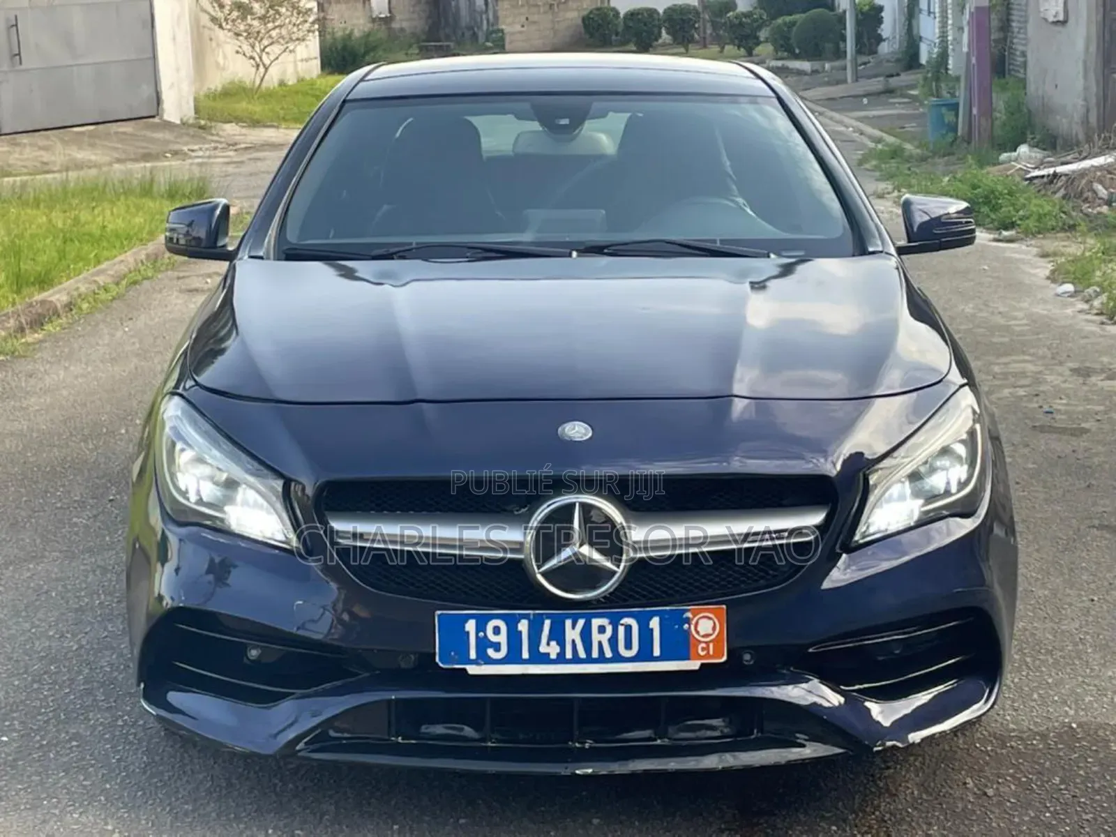 Mercedes-Benz CLA-Class AMG CLA 45 4MATIC Sedan 2017 Bleu