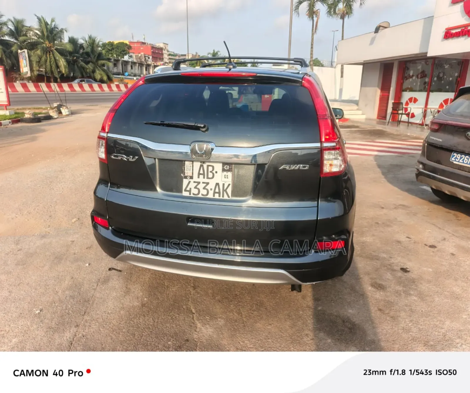 Honda CR-V EX 4dr SUV (1.5L 4cyl CVT) 2017 Gris