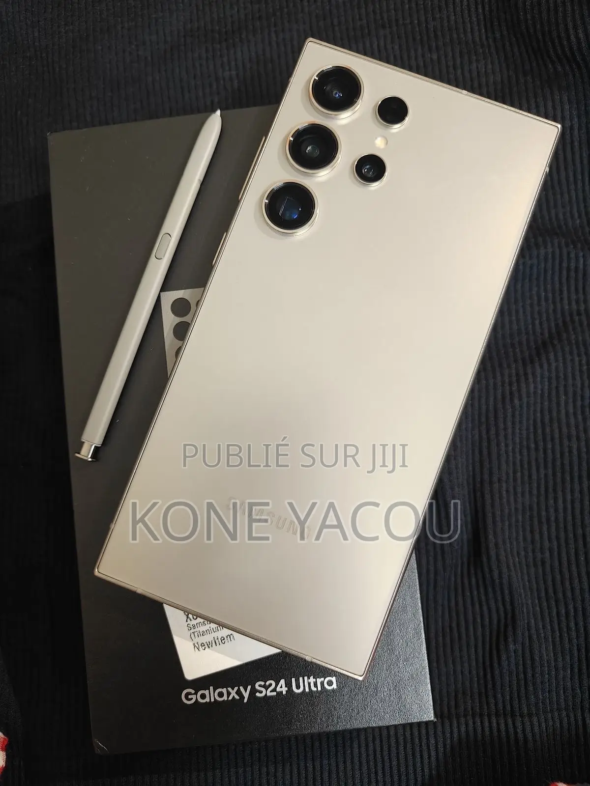Nouveau Samsung Galaxy S24 Ultra 512 GB Noir