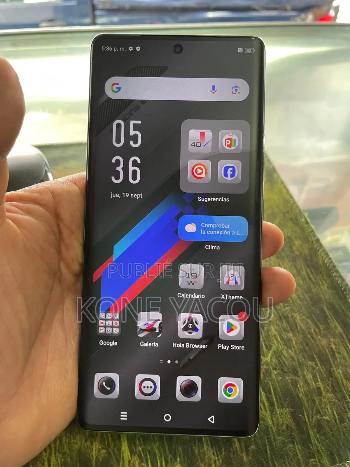 Nouveau Infinix Note 40 Pro 256 GB Noir