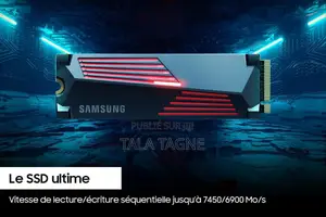 Samsung SSD Interne 990 Pro Avec Dissipateur,