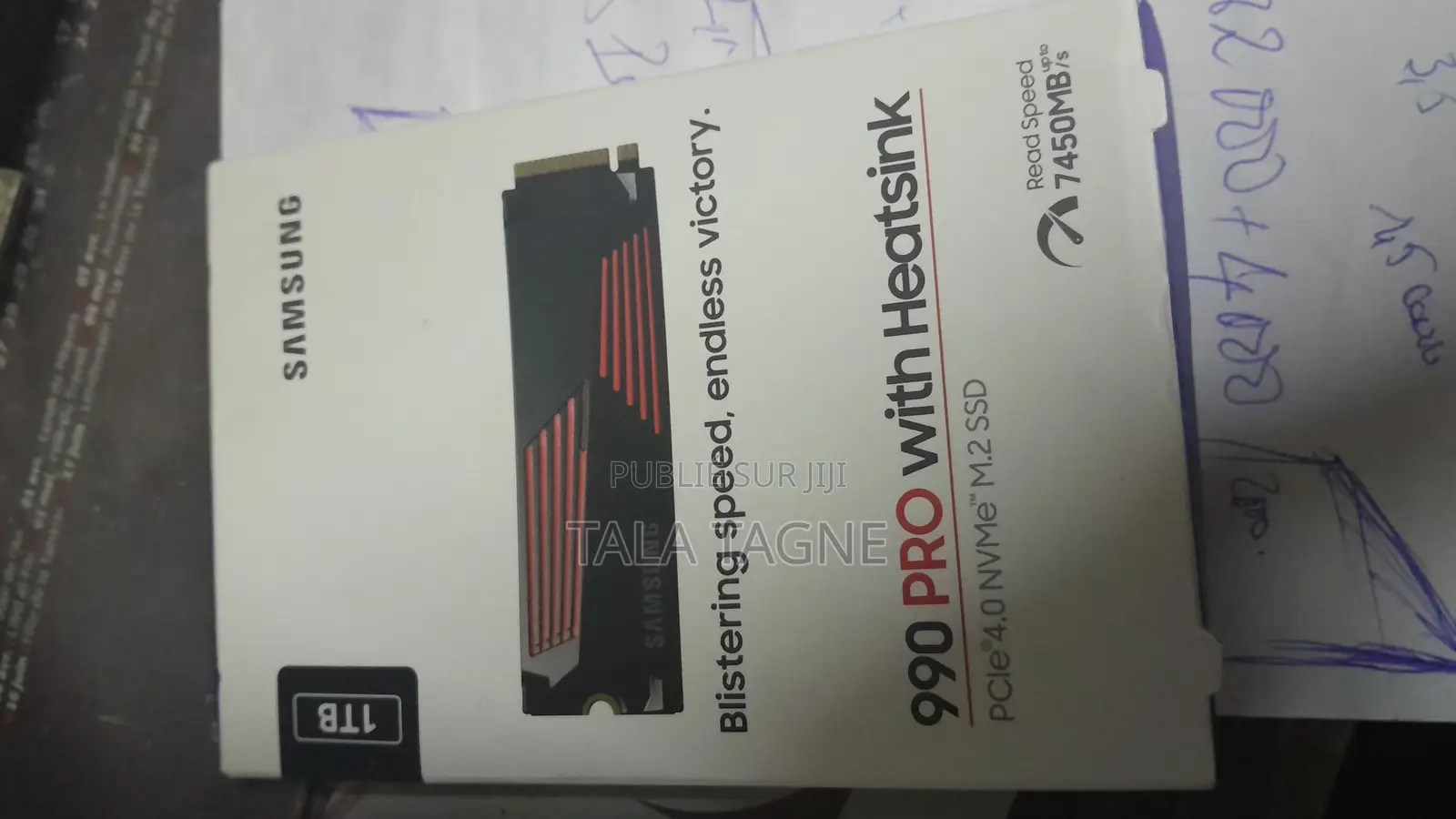 Samsung SSD Interne 990 Pro Avec Dissipateur,