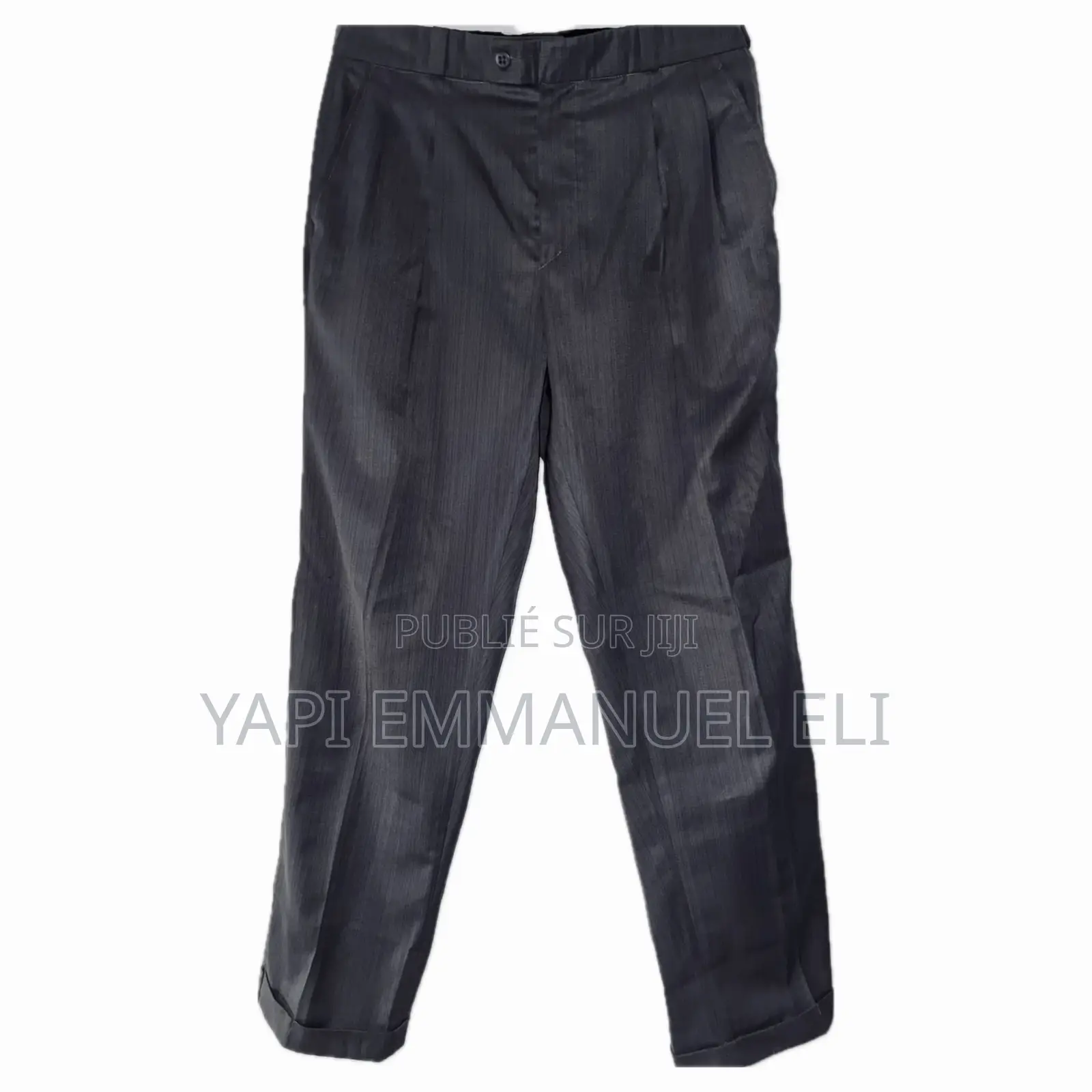 Pantalon Gris Foncé Pour Hommes
