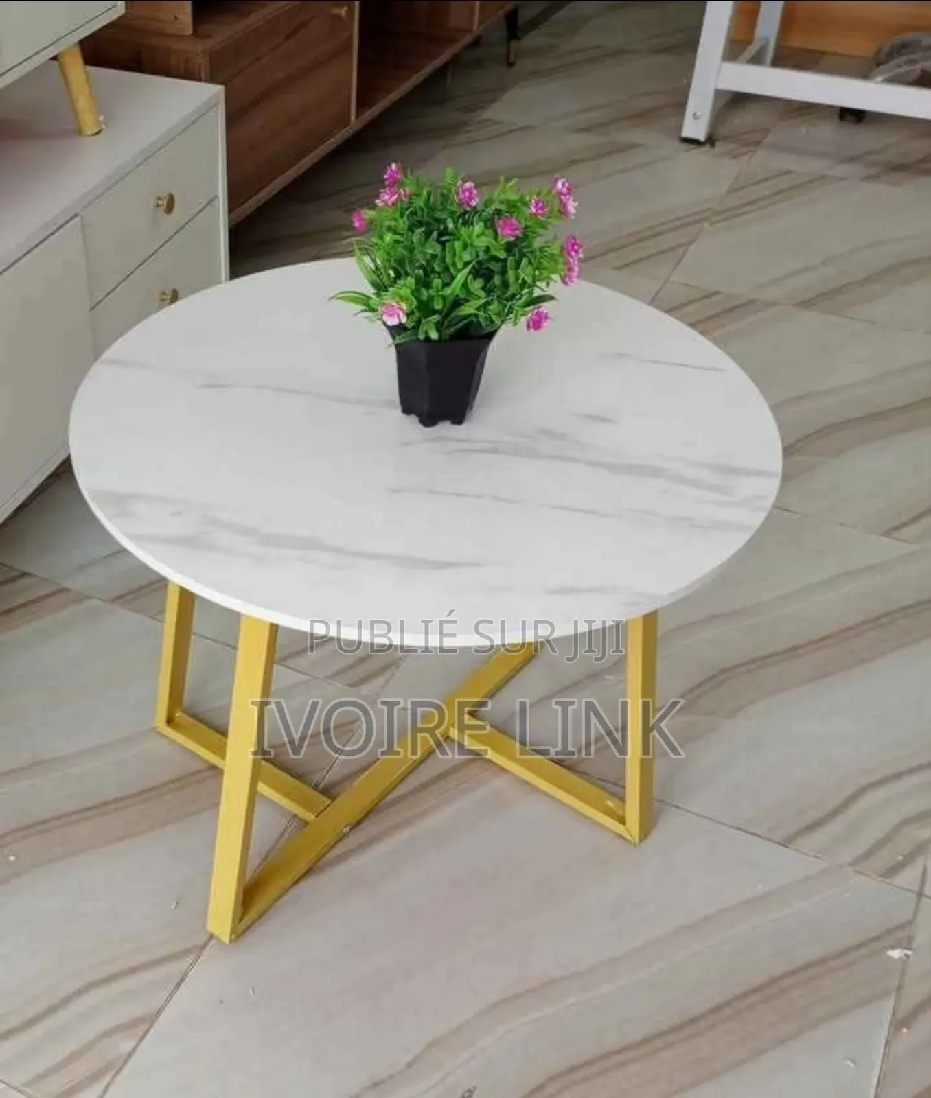 Table Basse Moderne Ronde