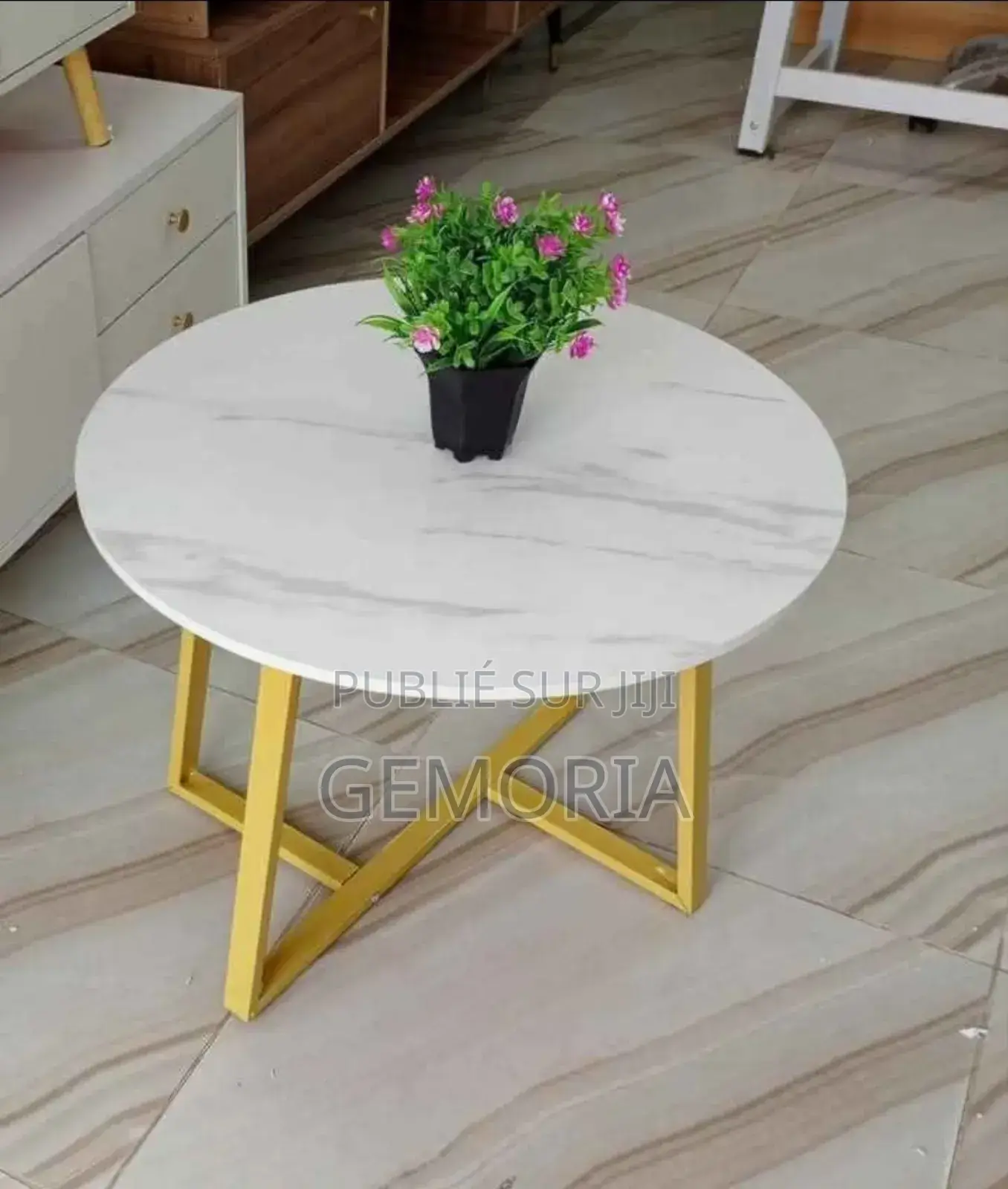 Table Basse Moderne Ronde