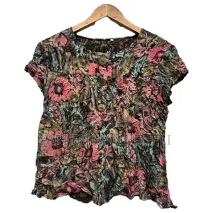 Chemisier À Effet Froissé(Crinkle Top)