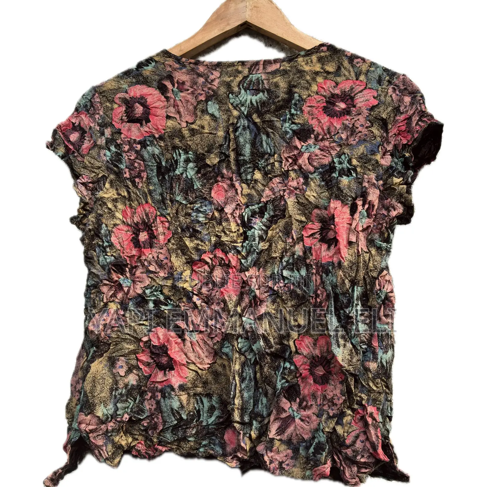 Chemisier À Effet Froissé(Crinkle Top)