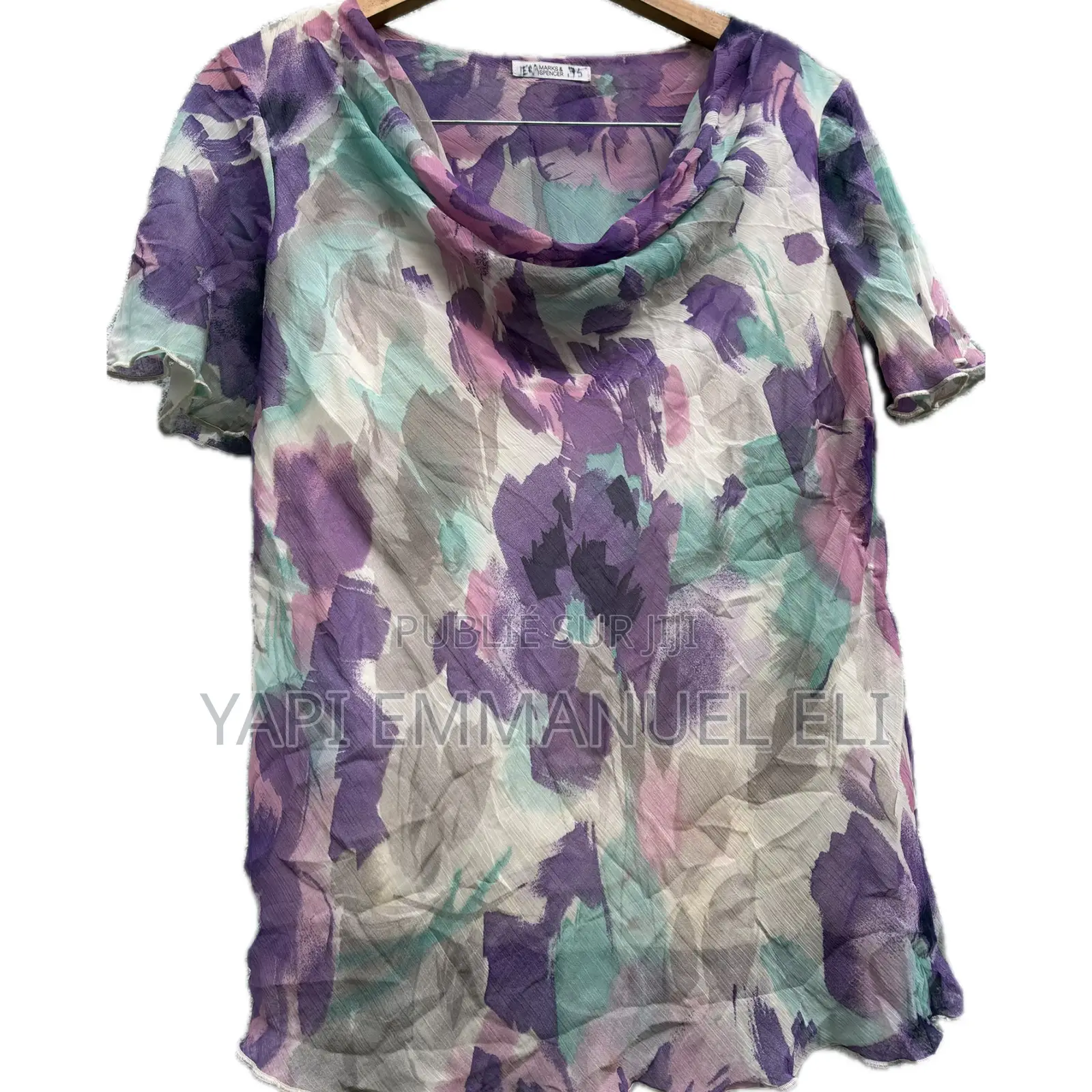 T-shirt Femme Imprimé Multicolore