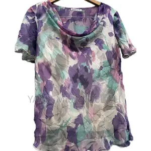 T-shirt Femme Imprimé Multicolore
