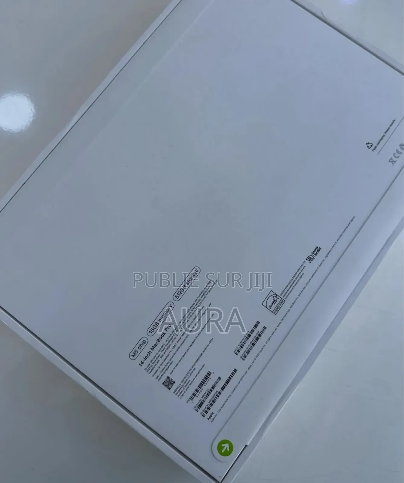 Nouveau Apple Macbook Pro 2025 M5 14-inch 16GB Apple M5 SSD 512GB