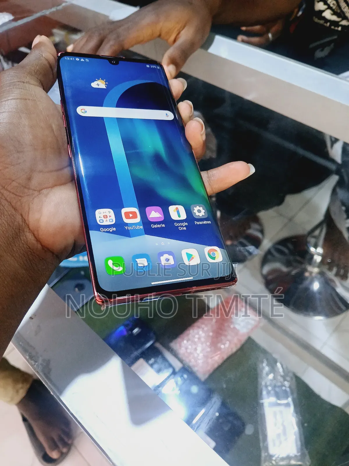 LG Velvet 5G 128 GB Rouge