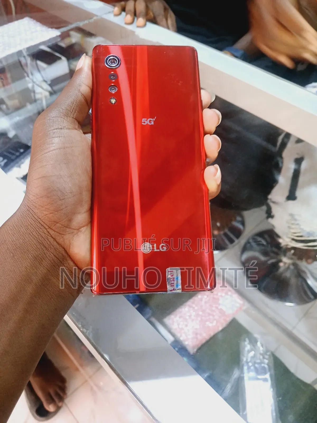 LG Velvet 5G 128 GB Rouge