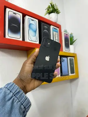 Nouveau Apple iPhone 12 256 GB Noir