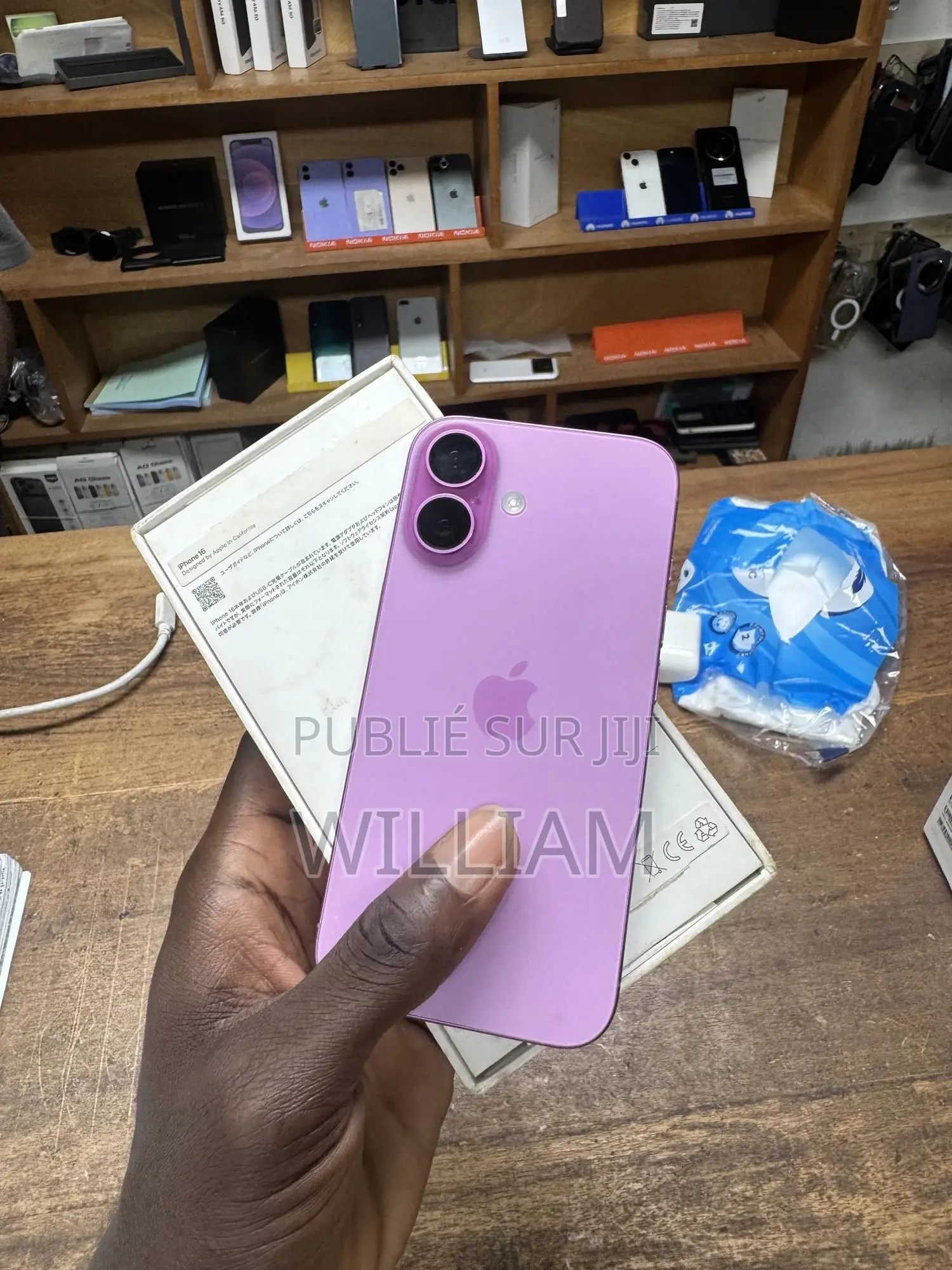 Nouveau Apple iPhone 16 128 GB Rose