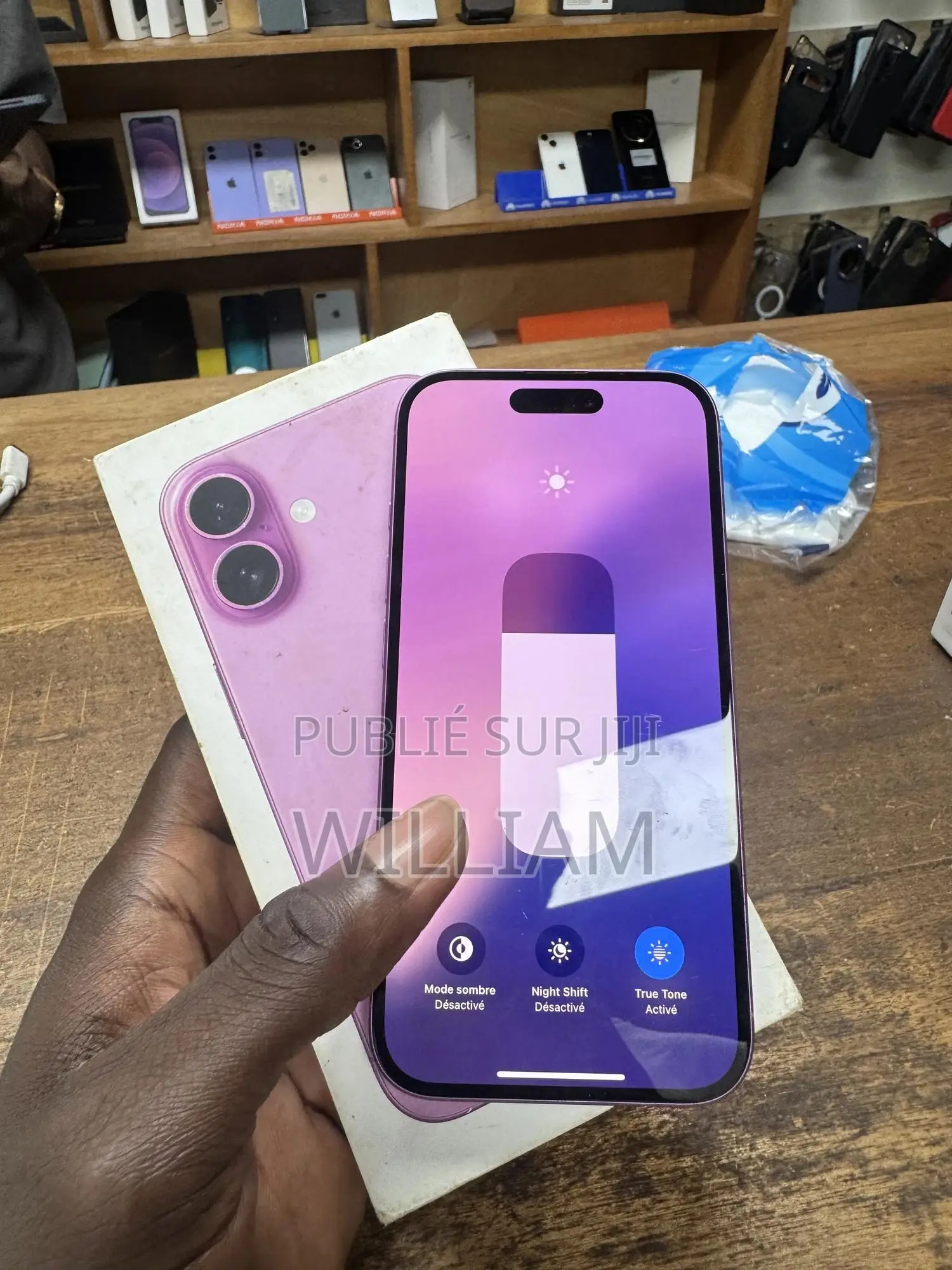 Nouveau Apple iPhone 16 128 GB Rose