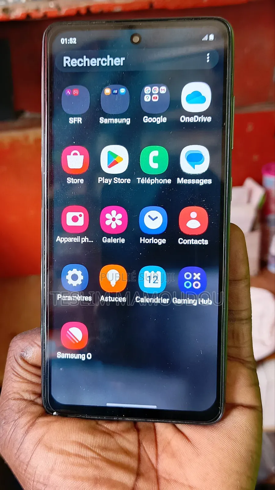 Samsung Galaxy A52s 5G 128 GB Noir