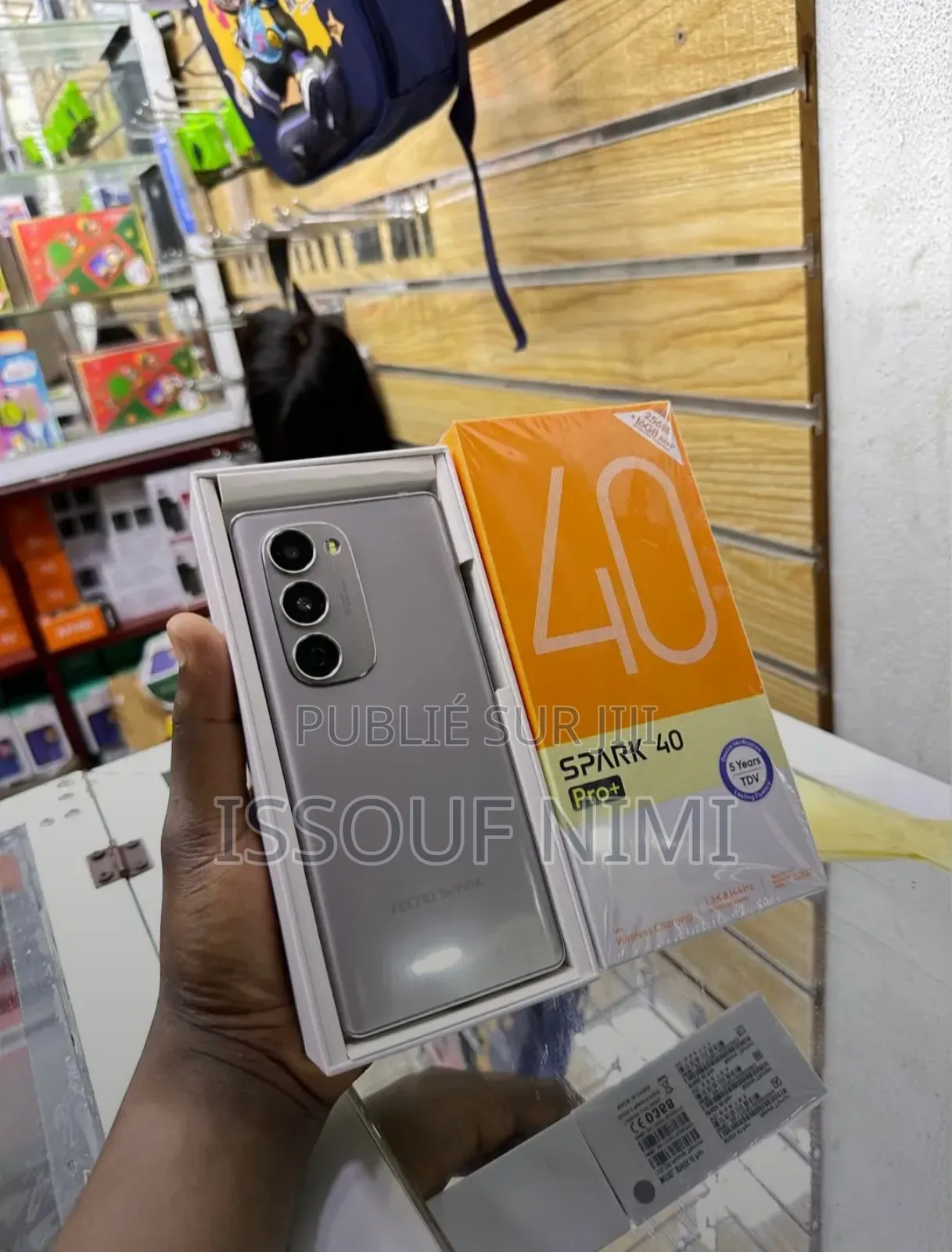 Nouveau Tecno Spark 40 Pro+ 256 GB Autre