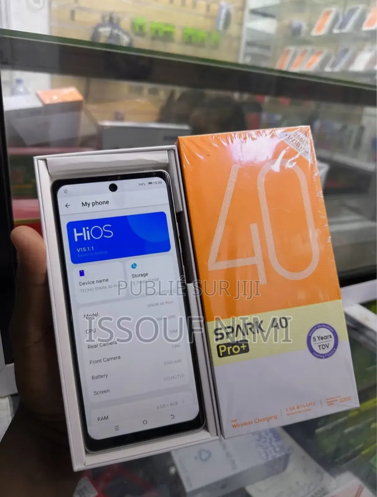 Nouveau Tecno Spark 40 Pro+ 256 GB Autre