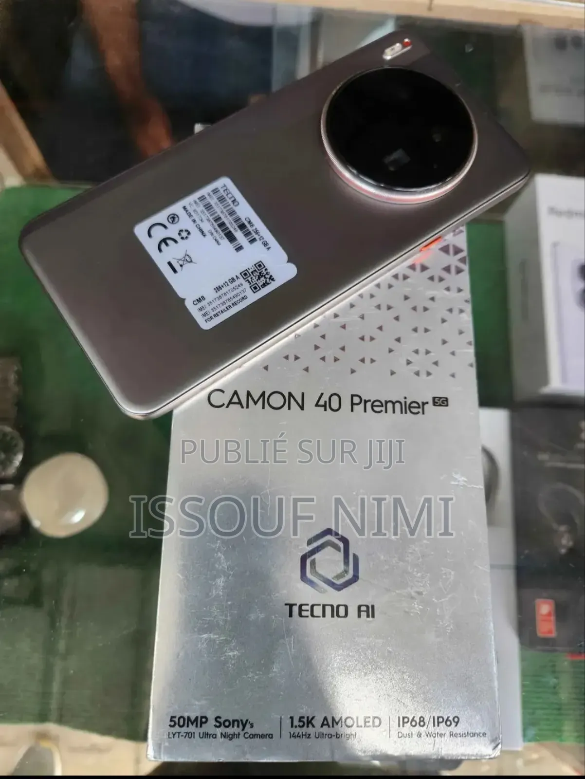 Nouveau Tecno Camon 40 Premier 256 GB Autre