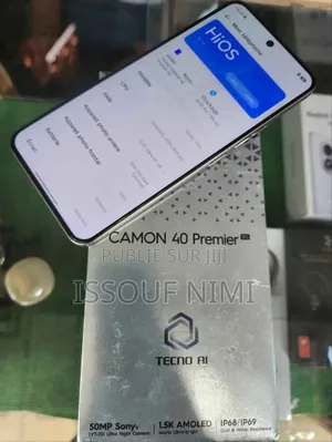 Nouveau Tecno Camon 40 Premier 256 GB Autre