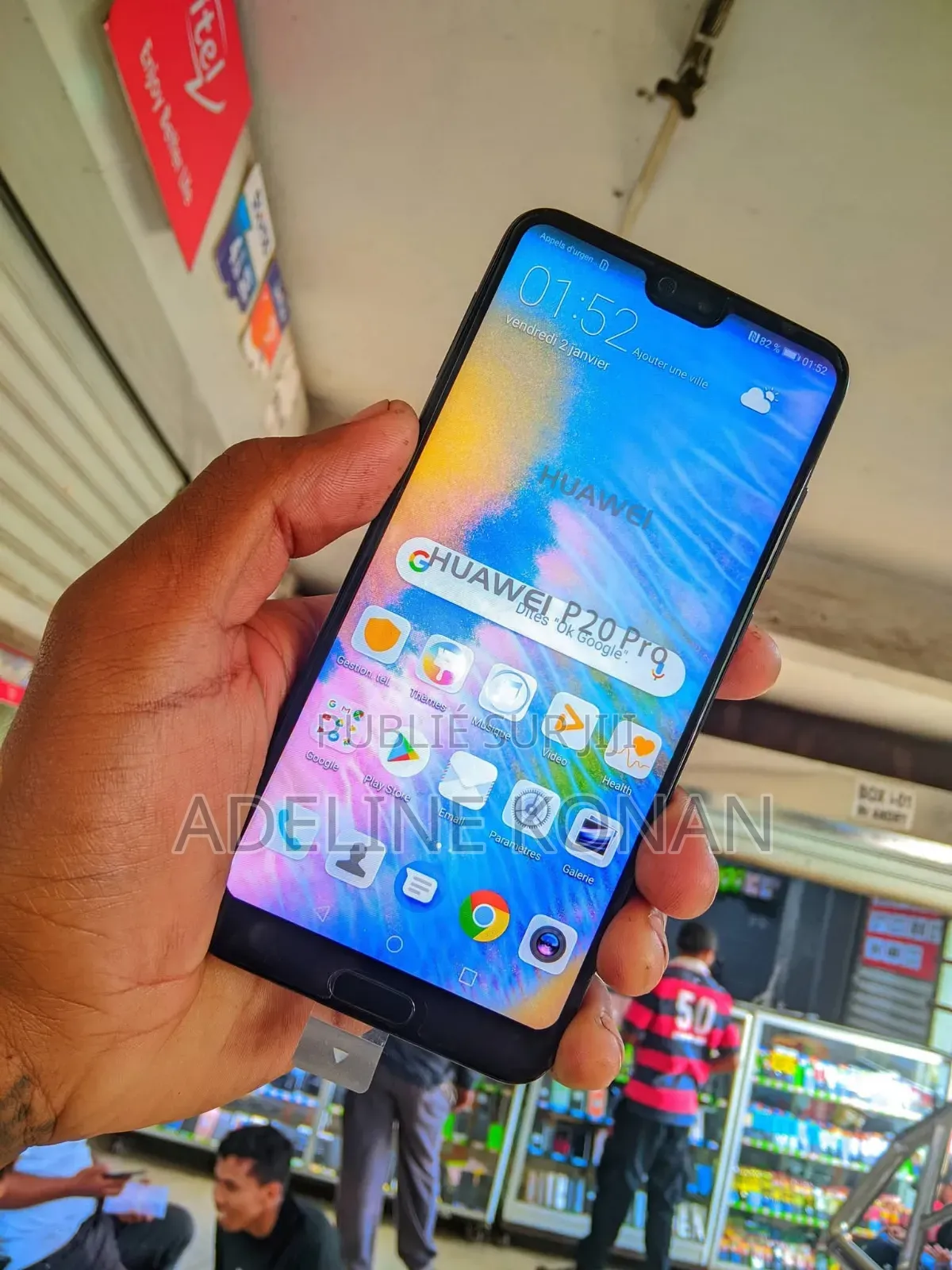 Huawei P20 Pro 128 GB Noir