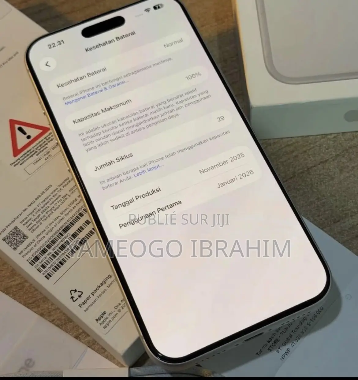 Nouveau Apple iPhone 17 Pro 512 GB Orange