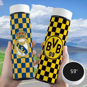 Gourde Isotherme Intelligente Sur Le Thème Du Football,Vendu en Gros