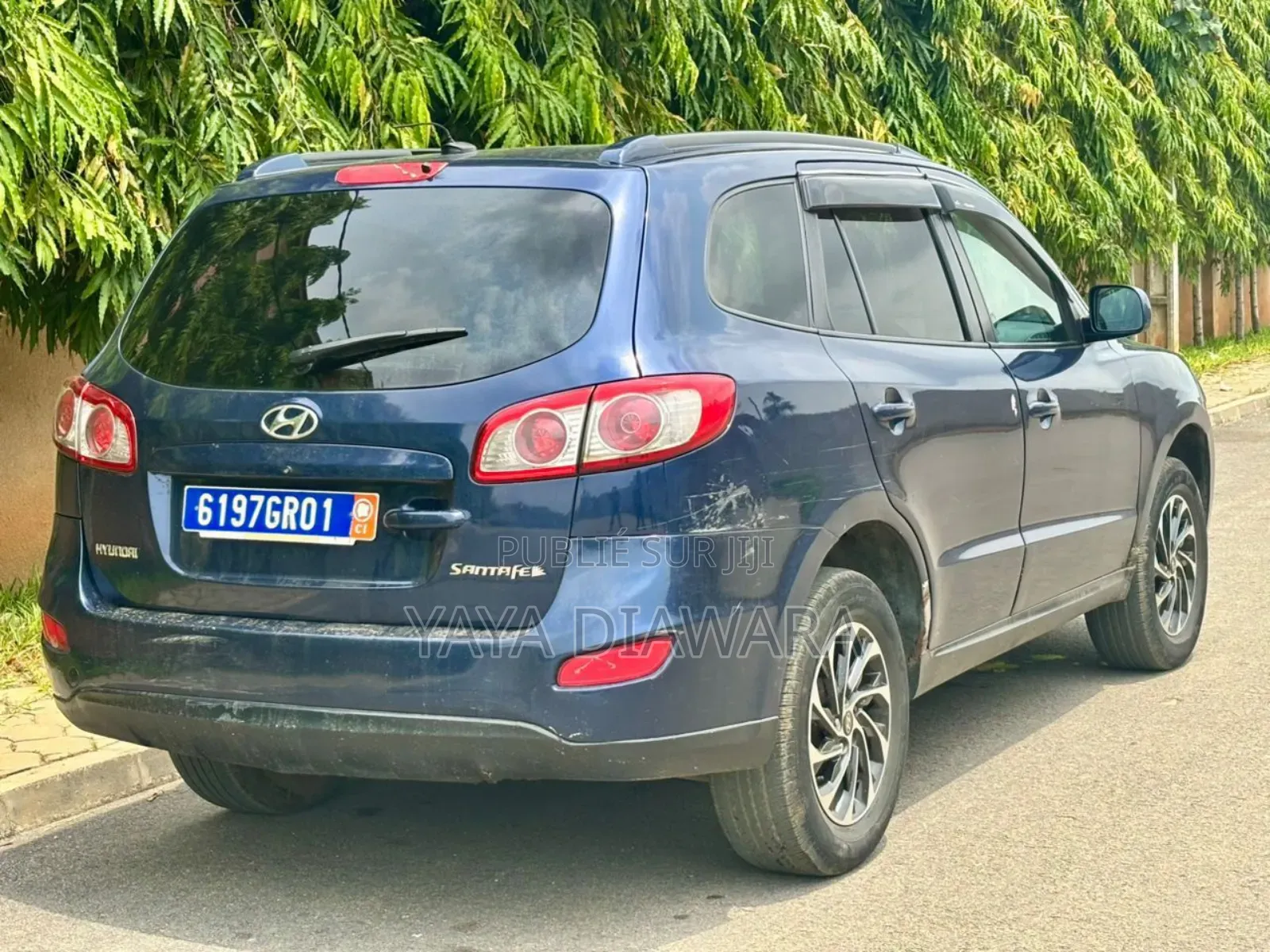 Hyundai Santa Fe 2010 Bleu