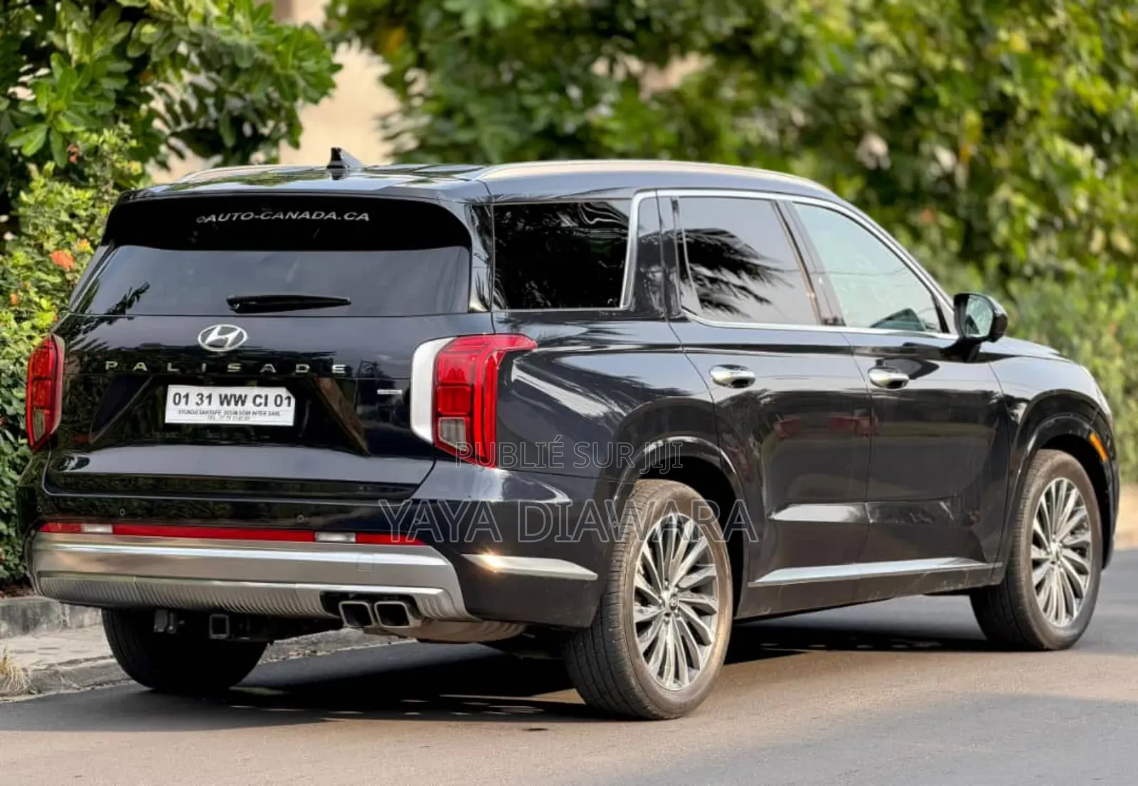 Nouveau Hyundai Palissade 2024 Noir