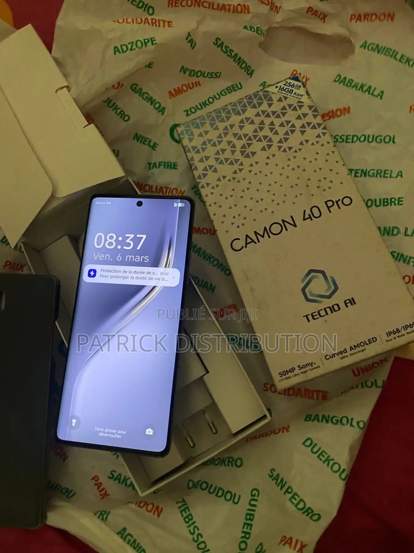 Tecno Camon 40 Pro 4G 256 GB Gris