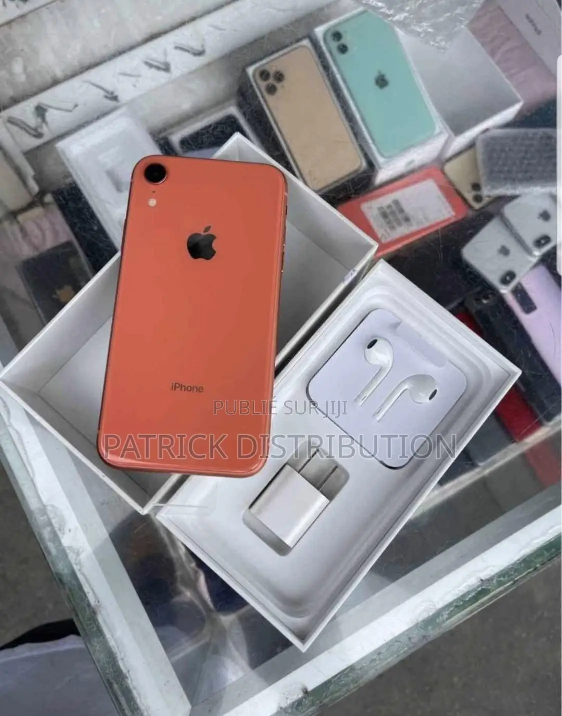 Apple iPhone XR 128 GB Or rose