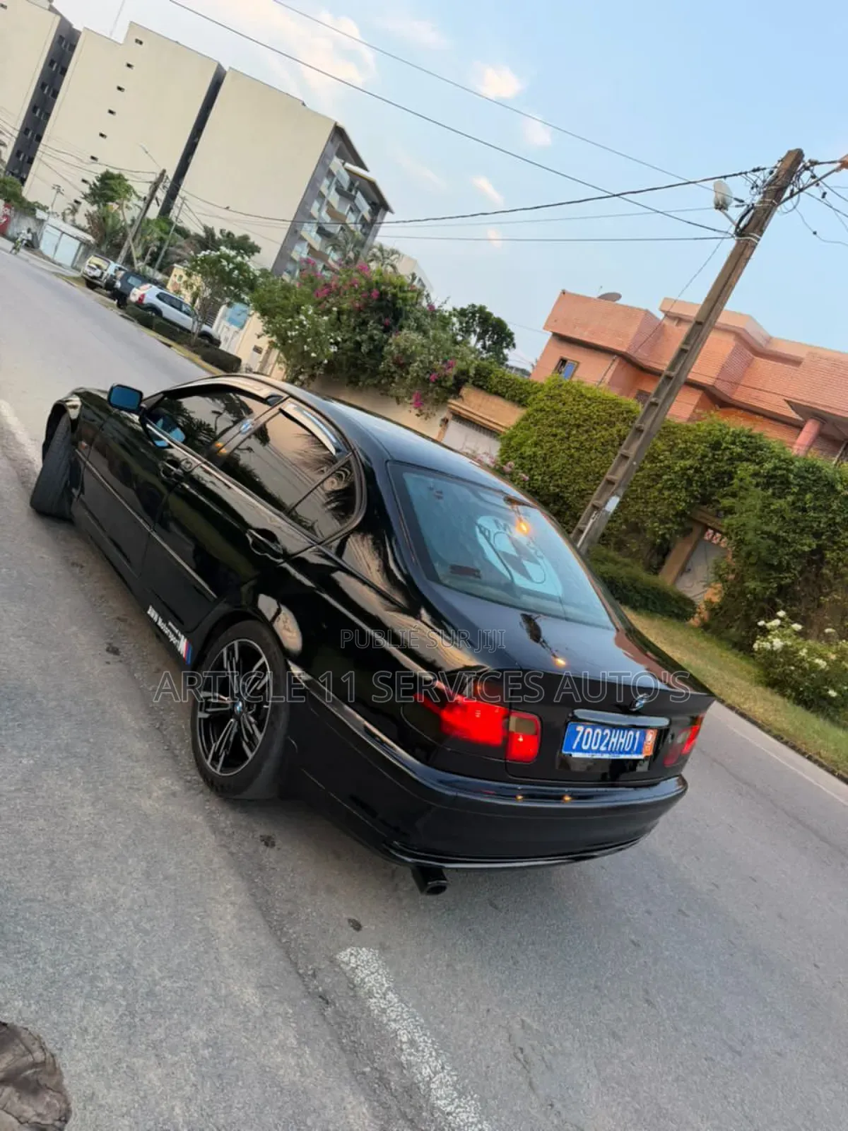 BMW 318i 2002 Noir