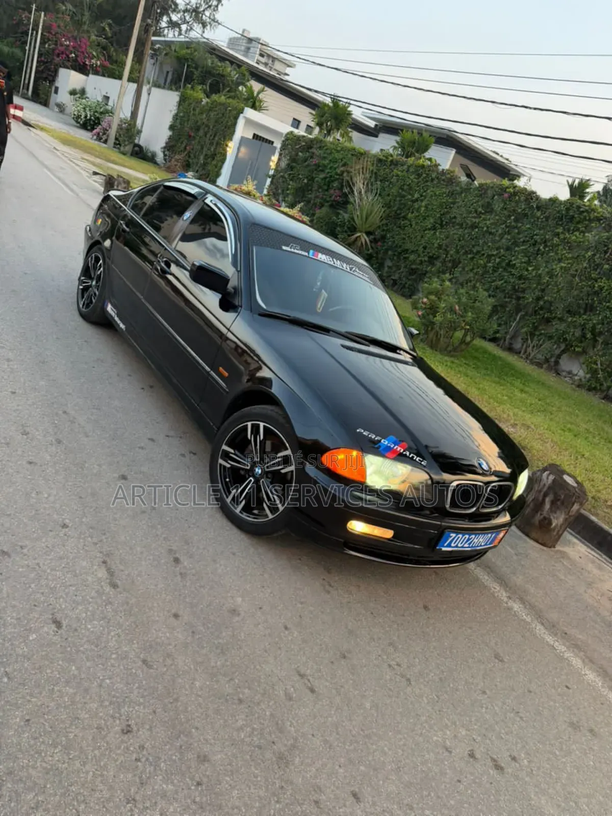 BMW 318i 2002 Noir