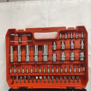 Kit De 108 Clés À Douille 1/2" Et 1/4"Portable