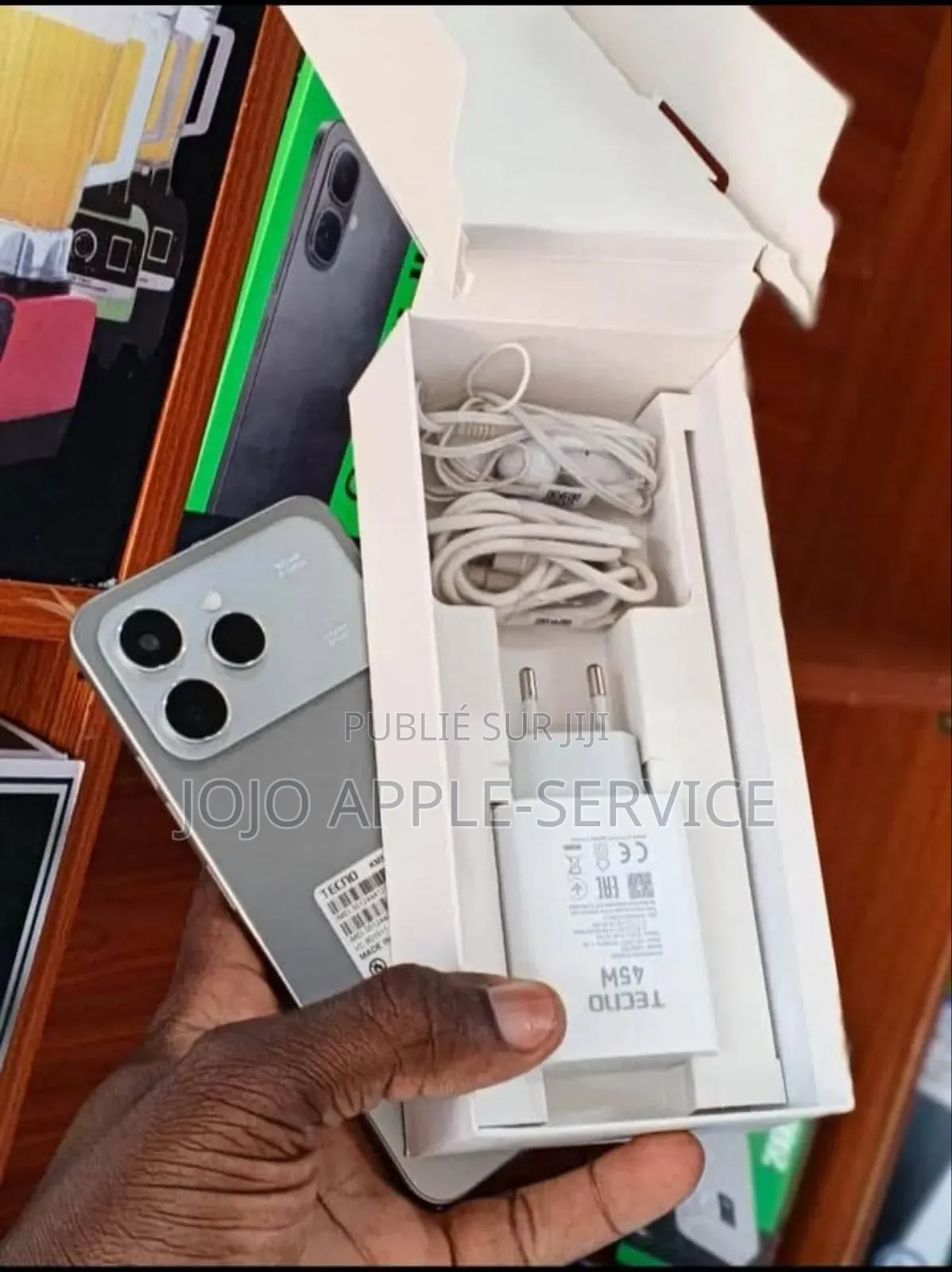 Nouveau Tecno Spark 40 128 GB Gris