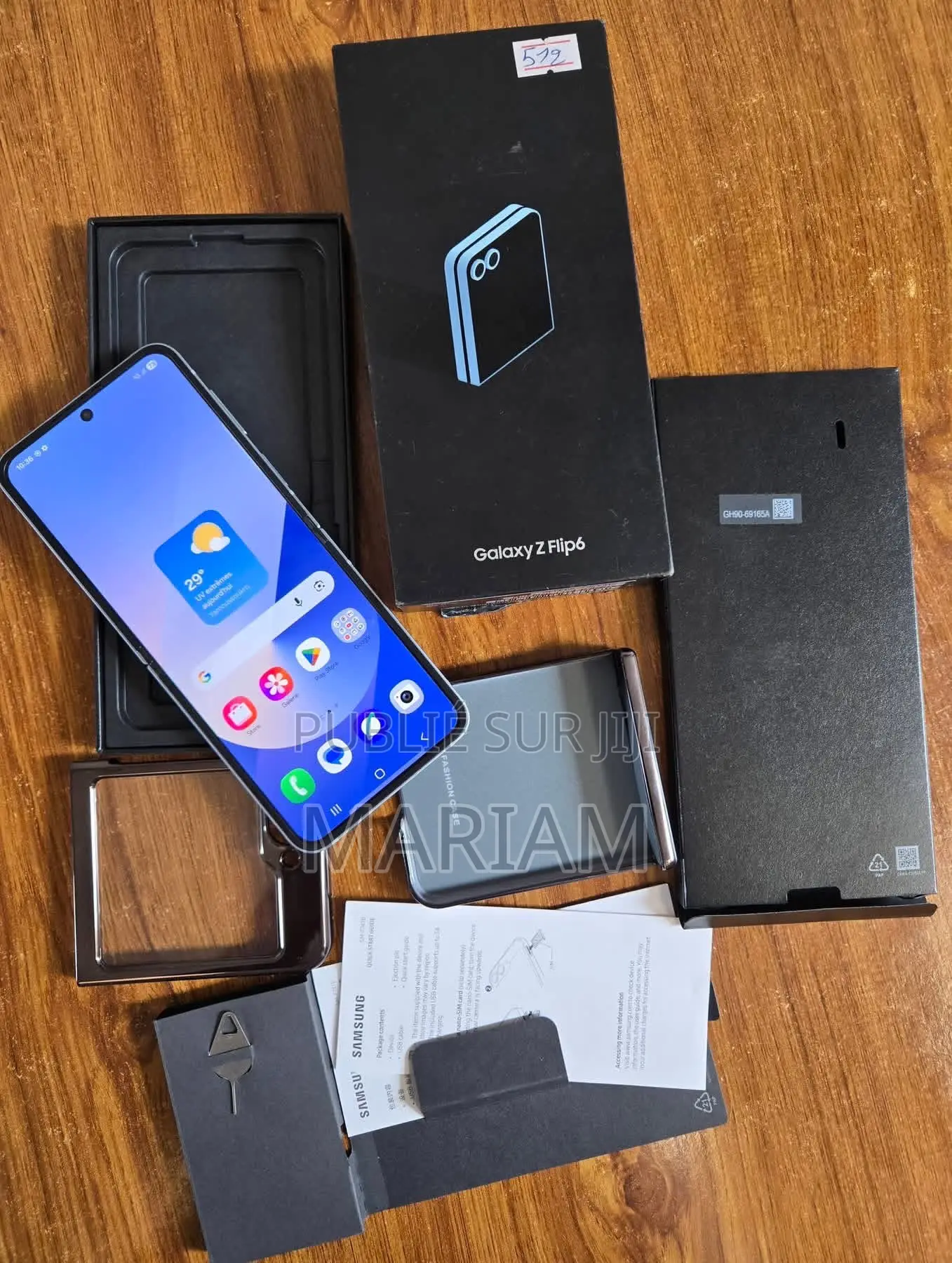 Nouveau Samsung Galaxy Z Flip6 256 GB Autre