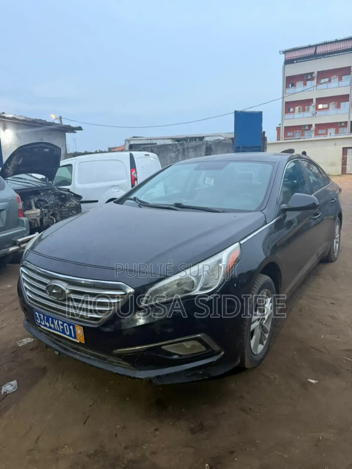 Hyundai Sonata Base Sedan FWD (2.4L 4cyl 6A) 2016 Noir
