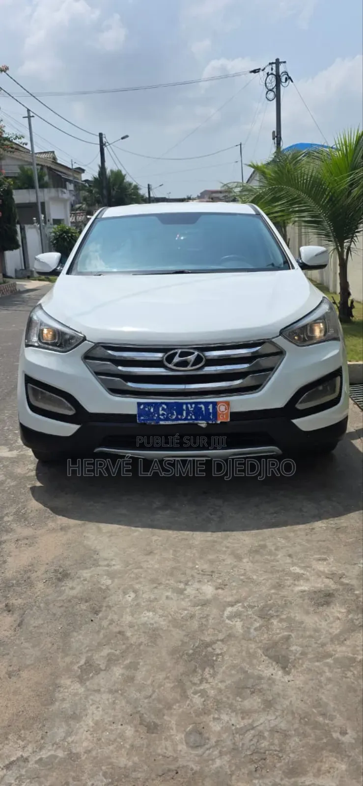 Hyundai Santa Fe 2015 Blanc