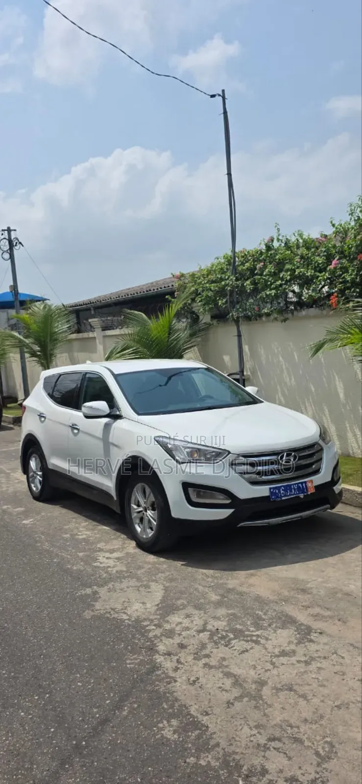 Hyundai Santa Fe 2015 Blanc