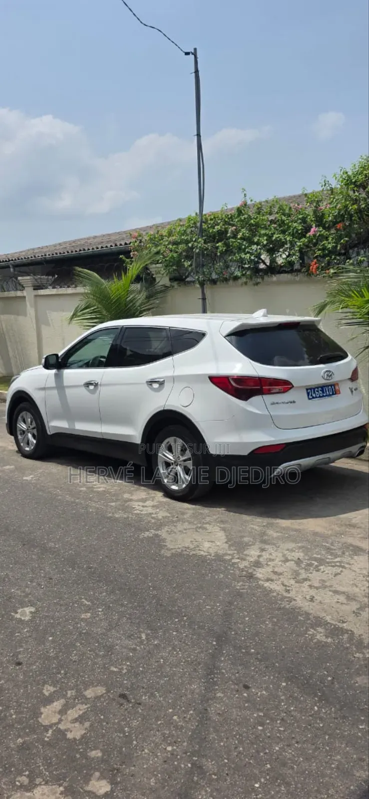 Hyundai Santa Fe 2015 Blanc