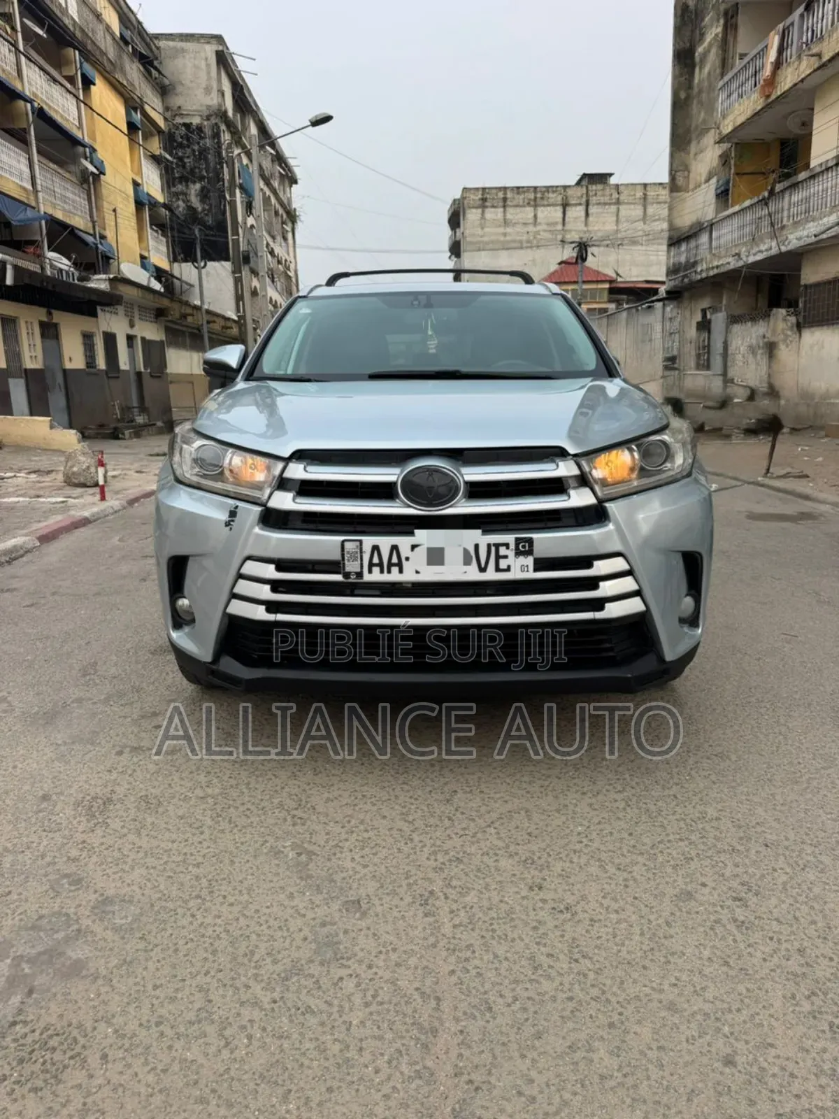 Toyota Highlander 2016 Gris