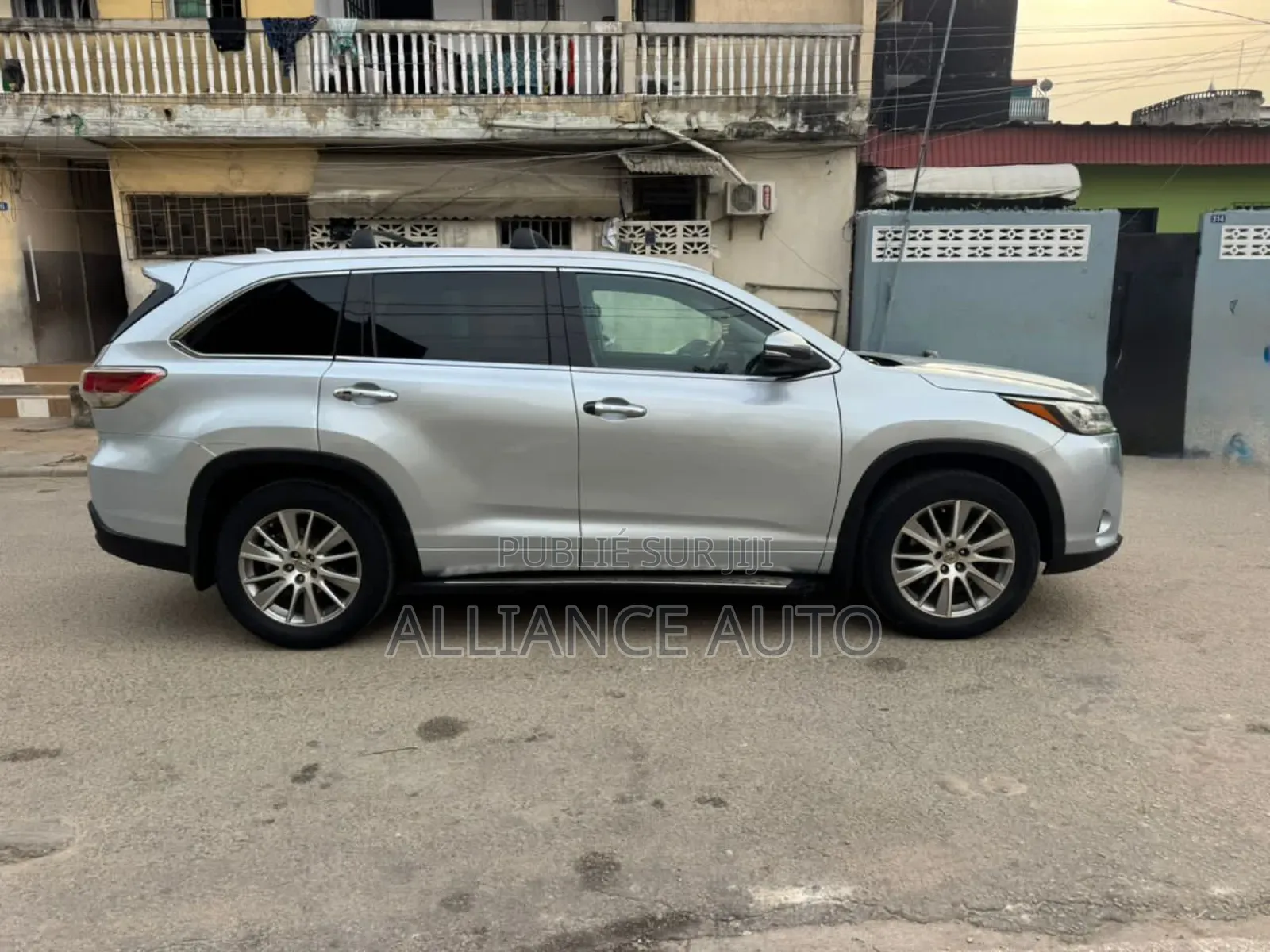 Toyota Highlander 2016 Gris