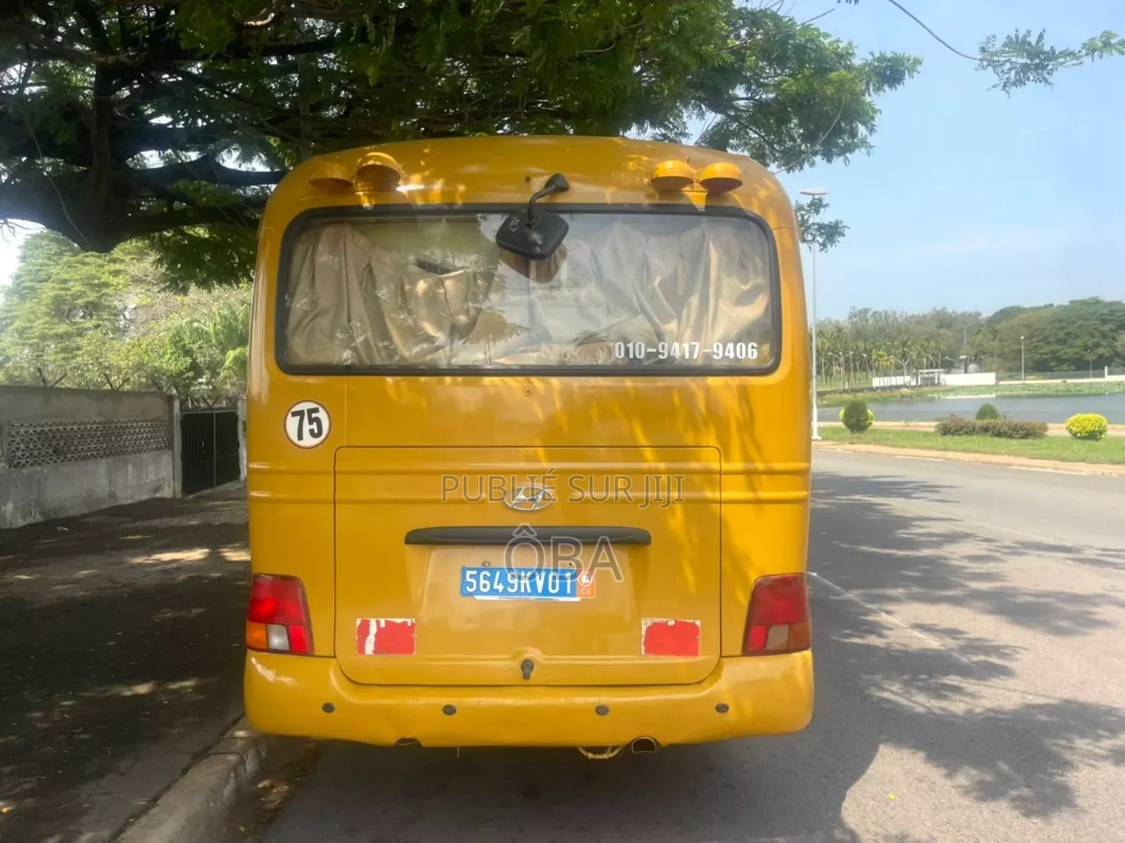 Nouveau Hyundai County 2013 Jaune