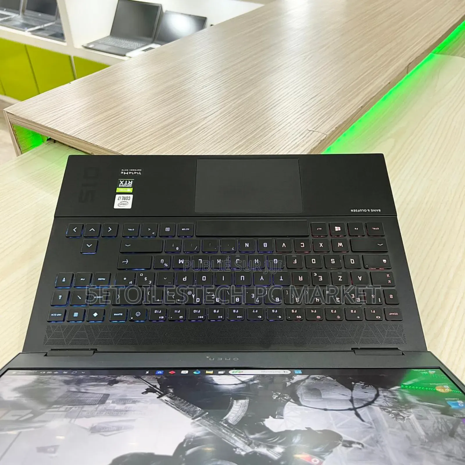 Nouveau Ordinateur portable HP Omen 15 16GB Intel Core i7 SSD 512GB