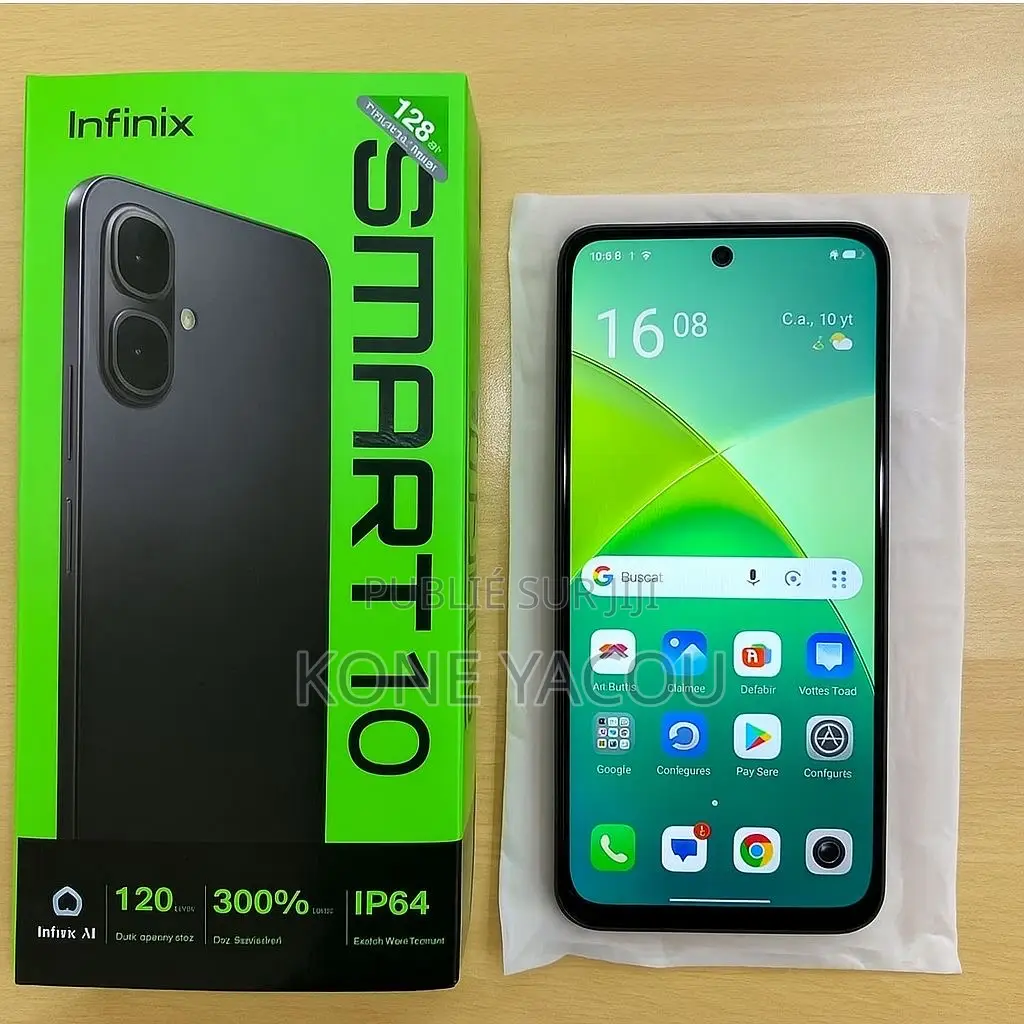 Nouveau Infinix Smart 10 128 GB Gris