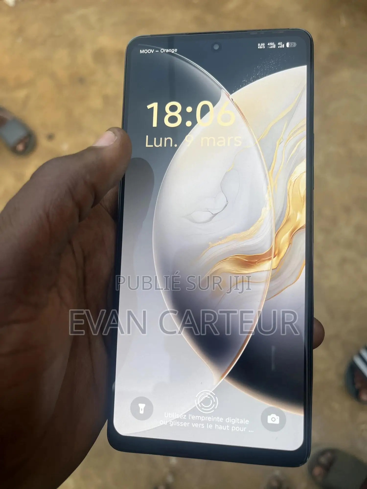 Nouveau Tecno Camon 30S 256 GB Noir
