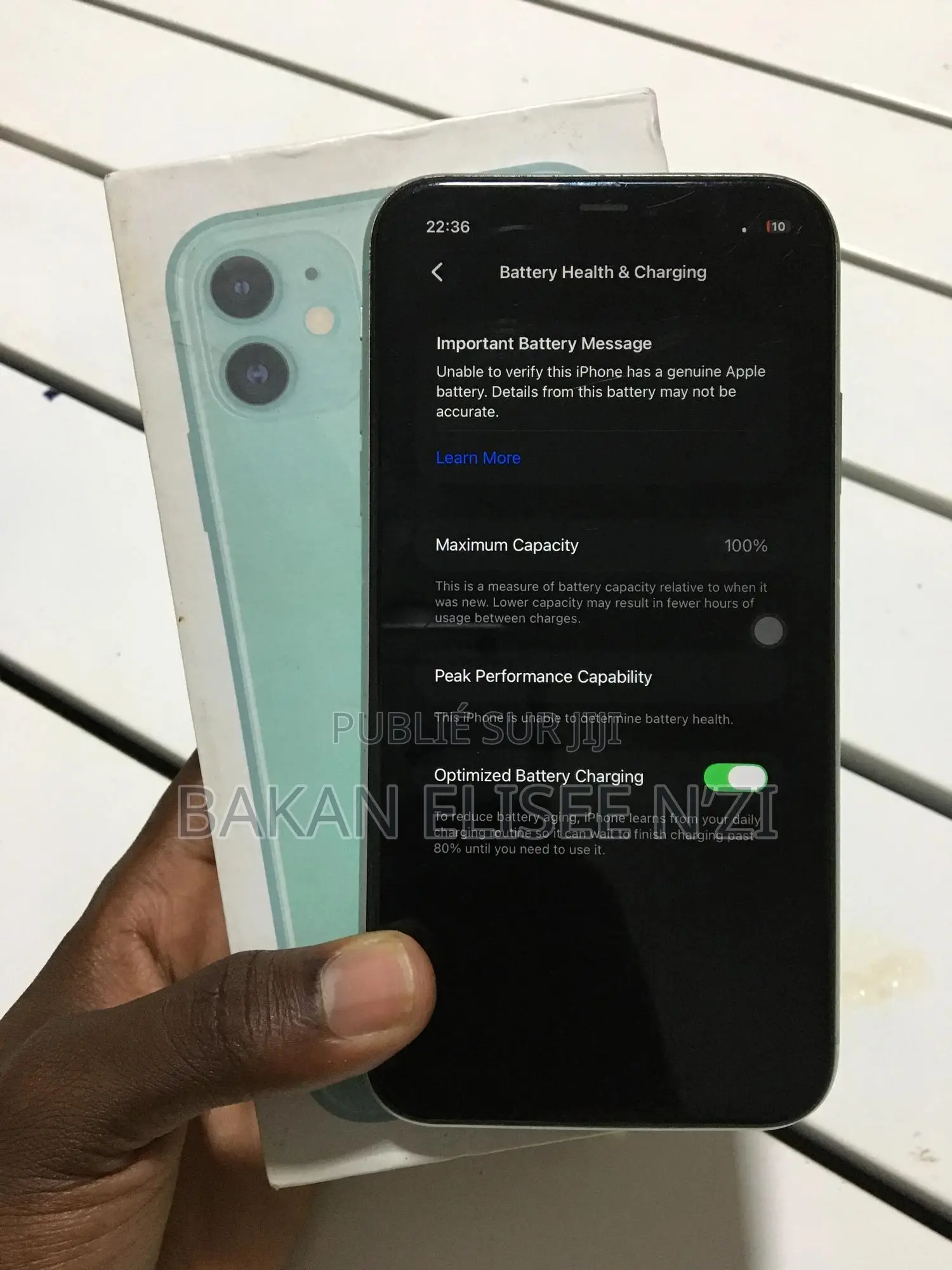 Apple iPhone 11 128 GB Vert