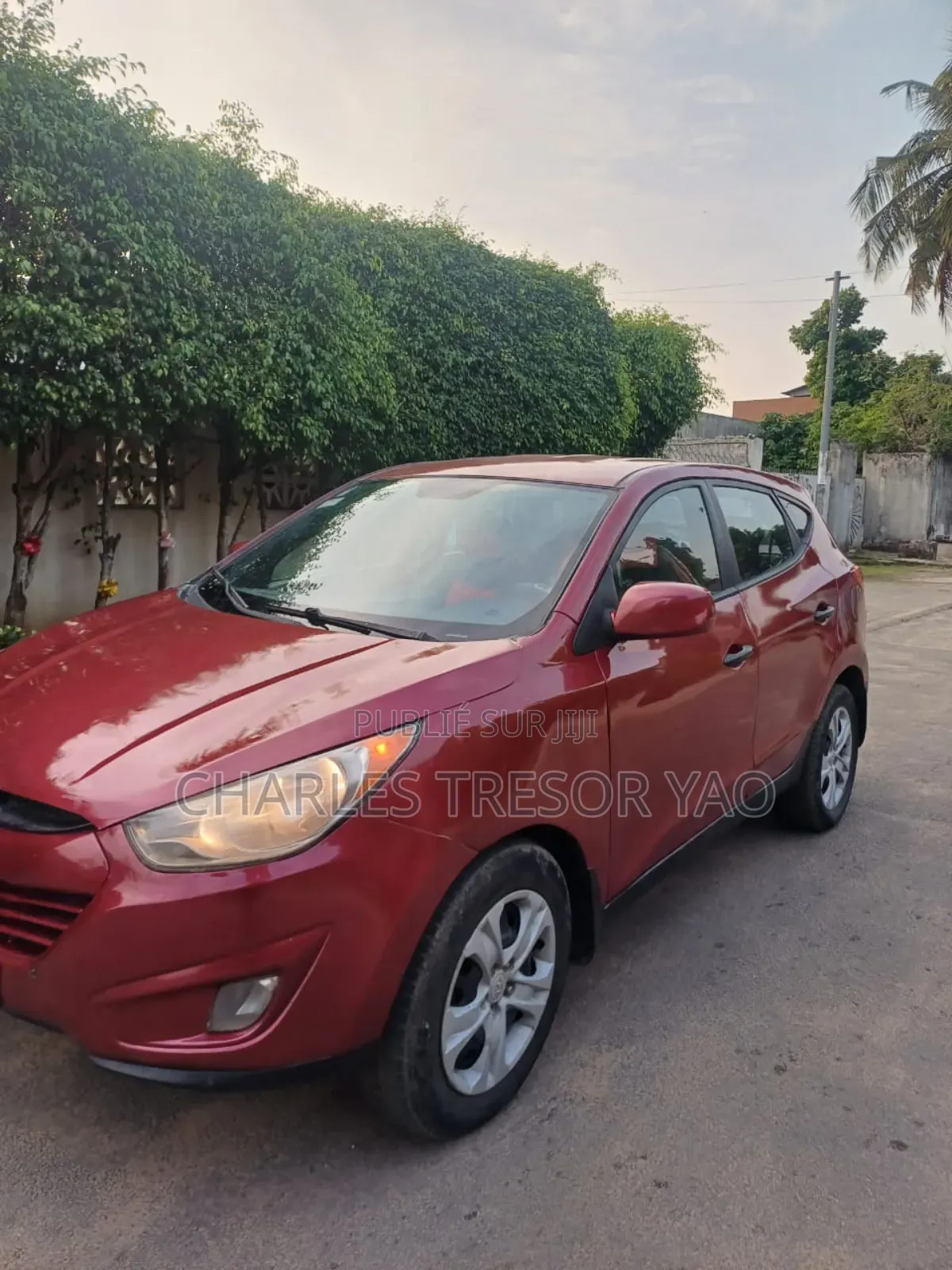 Hyundai Tucson Limited AWD 2014 Rouge