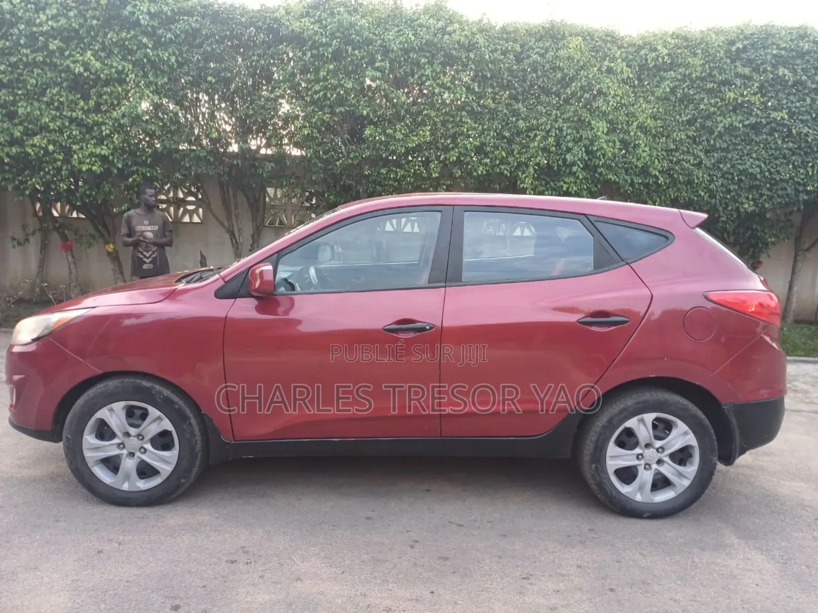 Hyundai Tucson Limited AWD 2014 Rouge